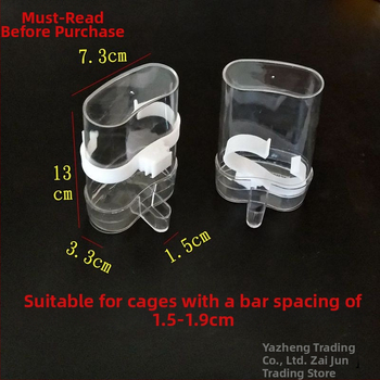 myna myna tigro odos papūgos paukštis su automatiniu vandens dozatoriumi vandens tiektuvas paukščių tiektuvas balandžių paukščių reikmenys skaidrūs