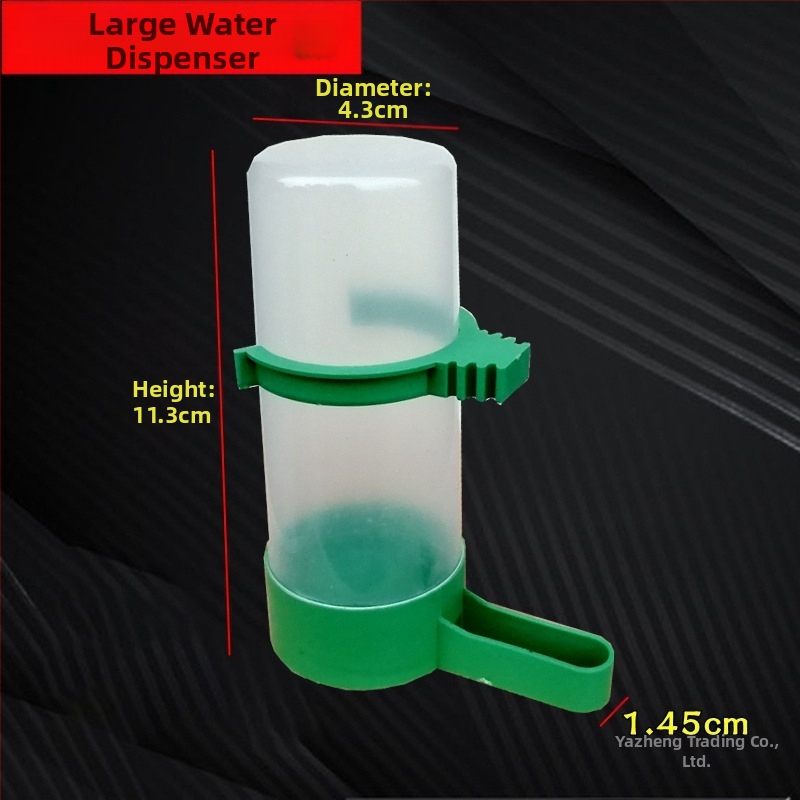 myna myna tigro odos papūgos paukštis su automatiniu vandens dozatoriumi vandens tiektuvas paukščių tiektuvas balandžių paukščių reikmenys skaidrūs