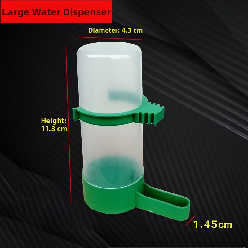 myna myna tigro odos papūgos paukštis su automatiniu vandens dozatoriumi vandens tiektuvas paukščių tiektuvas balandžių paukščių reikmenys skaidrūs