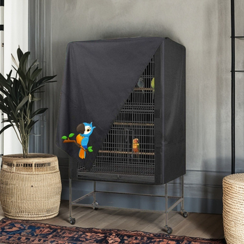 Tarpvalstybinis karšto išpardavimo Oksfordo audinio paukščių narvelio uždanga, atspari vandeniui ir dulkėms, naktinis paukščių narvelis naminiams gyvūnėliams