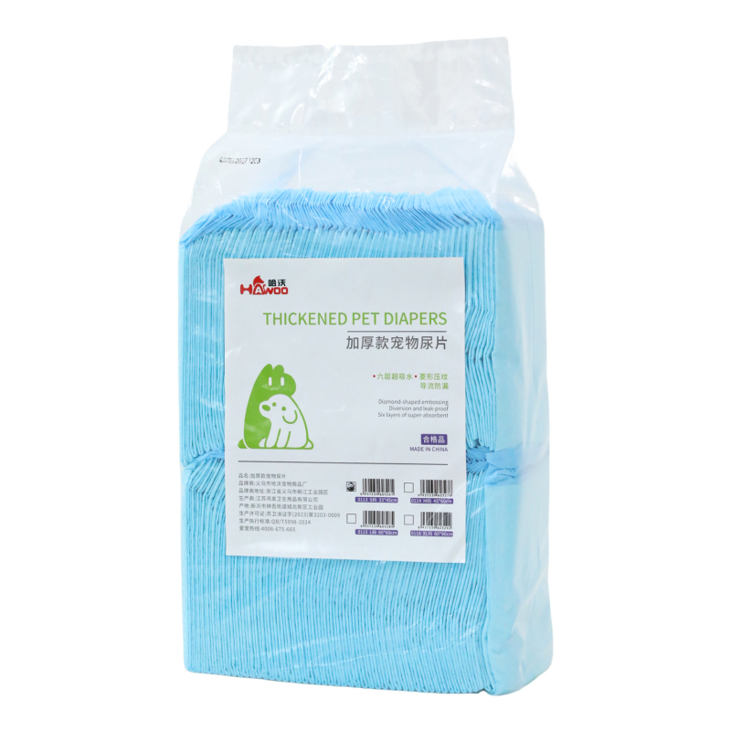 Naminių gyvūnėlių vystyklų pagalvėlės storas vystyklų šunų vystyklų polimerinis šlapimu vienkartinis šunų vystyklų vystyklų pagalvėlių didmeninė prekyba