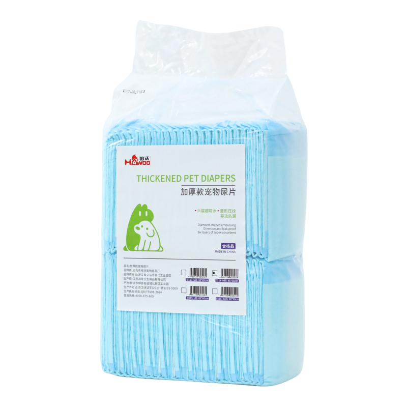 Naminių gyvūnėlių vystyklų pagalvėlės storas vystyklų šunų vystyklų polimerinis šlapimu vienkartinis šunų vystyklų vystyklų pagalvėlių didmeninė prekyba