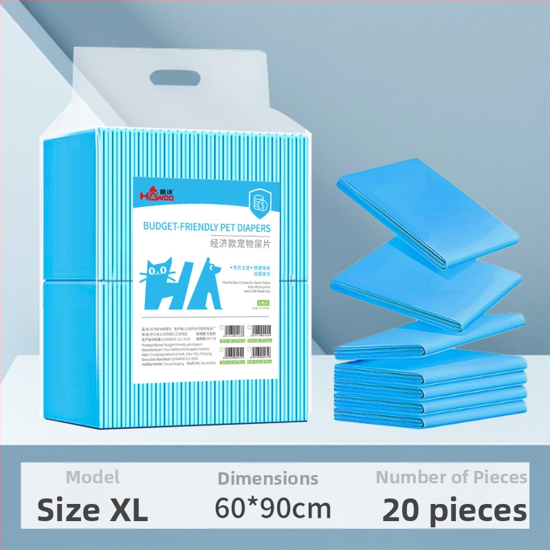 Naminių gyvūnėlių vystyklų pagalvėlės storas vystyklų šunų vystyklų polimerinis šlapimu vienkartinis šunų vystyklų vystyklų pagalvėlių didmeninė prekyba