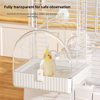 „Buka Star“ papūgos vonios didelė dėžutė, „Xuanfeng“ vonios reikmenys, tigro odos žaislas, varnėnų paukščių narvelio priedai