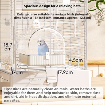 „Buka Star“ papūgos vonios didelė dėžutė, „Xuanfeng“ vonios reikmenys, tigro odos žaislas, varnėnų paukščių narvelio priedai