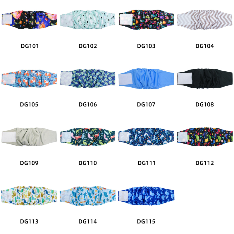 Πλενόμενη ζώνη κοιλιάς κατάλληλη για πάνες αρσενικών σκύλων, συσκευασία αρσενικών σκύλων, υπεραπορροφητικές πάνες, εξαιρετικά μικρή ζώνη κοιλιάς αρσενικού σκύλου