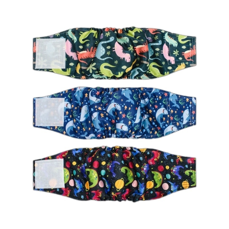 Πλενόμενη ζώνη κοιλιάς κατάλληλη για πάνες αρσενικών σκύλων, συσκευασία αρσενικών σκύλων, υπεραπορροφητικές πάνες, εξαιρετικά μικρή ζώνη κοιλιάς αρσενικού σκύλου