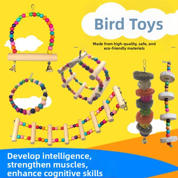 Προμήθειες για παπαγάλους, παιχνίδια για πουλιά, προμήθειες παιχνιδιών, κρεμαστή γέφυρα για πουλιά, δαχτυλίδι κρεμαστής σκάλας, εργοστάσιο χονδρικής παράδοσης