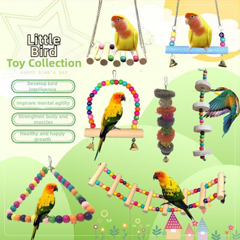 Προμήθειες για παπαγάλους, παιχνίδια για πουλιά, προμήθειες παιχνιδιών, κρεμαστή γέφυρα για πουλιά, δαχτυλίδι κρεμαστής σκάλας, εργοστάσιο χονδρικής παράδοσης