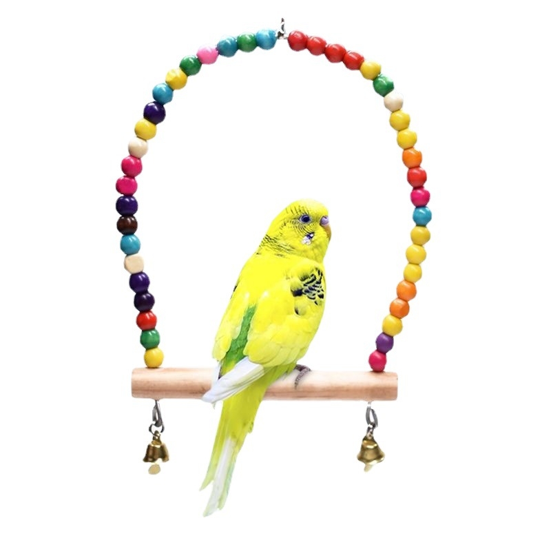 Papiga ljuljačka za ptice pribor za igračke za ptice pribor za igračke viseći most za ptice viseći prsten ljestve tvornica veleprodaja dostava