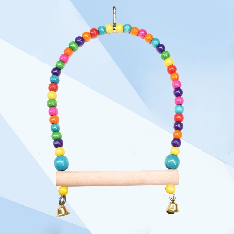 Papiga ljuljačka za ptice pribor za igračke za ptice pribor za igračke viseći most za ptice viseći prsten ljestve tvornica veleprodaja dostava