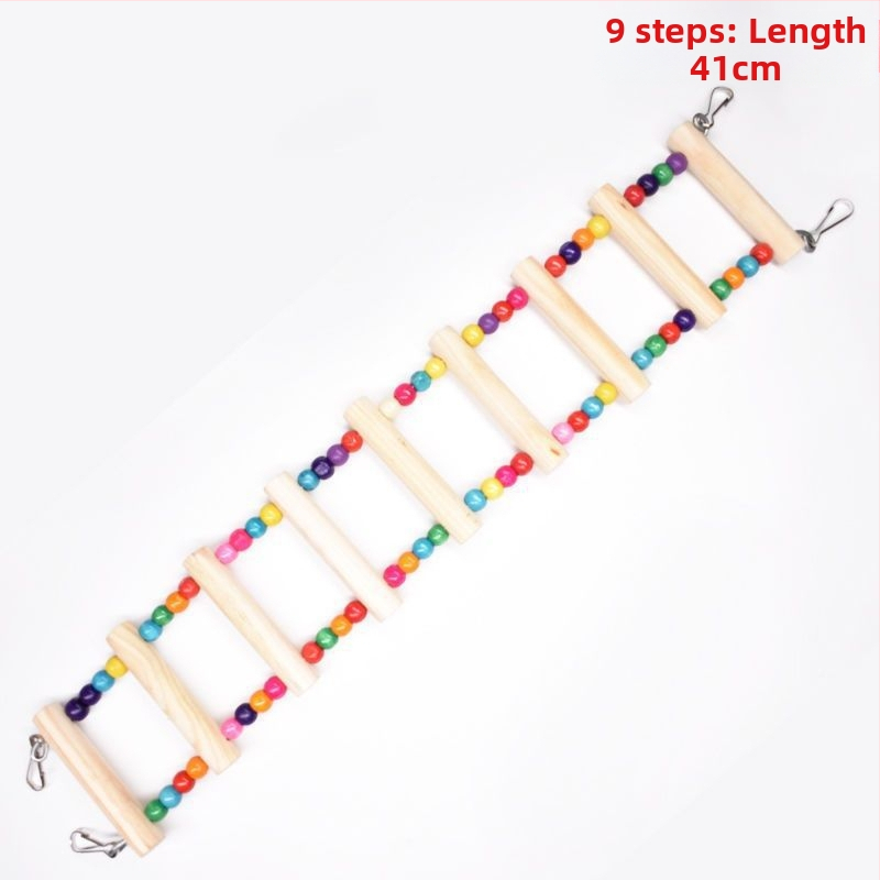 Papiga ljuljačka za ptice pribor za igračke za ptice pribor za igračke viseći most za ptice viseći prsten ljestve tvornica veleprodaja dostava