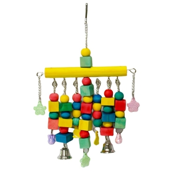 Παιχνίδι παπαγάλου σε σκανδιναβικό στιλ, υφαντό κρεμαστό κόσμημα, δημοφιλές αξεσουάρ κλουβιού πουλιών από ύφασμα, Amazon, διασυνοριακό, δημοφιλές σε απόθεμα, παιχνίδι πουλιών