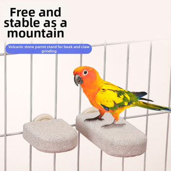 Πλατφόρμα με νύχια για παγωτό παπαγάλου για την ανακούφιση της πλήξης με παγωμένο νύχι από παιωνία xuanfeng, ενδιαφέρουσα διαδραστική πλατφόρμα άλματος από ηφαιστειακή πέτρα