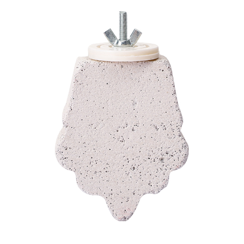 Platforma za brušenje kandži od papige za sladoled za ublažavanje dosade, matirana kandža, božur, xuanfeng, tigrova koža, zanimljiva interaktivna platforma za skakanje od vulkanskog kamena