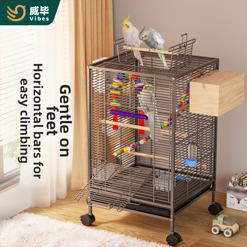 Paukščių narvelis Naujo stiliaus kryžius Šilkinis Buitinis Papūgos Tigro Odos Bijūnas Xuan Feng Varnėnas Gyvas Paukštis Maža Saulė Speciali Didelė Vila