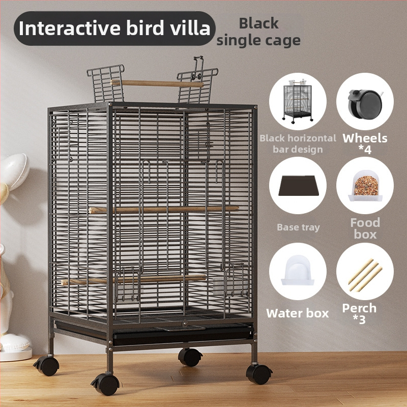 Paukščių narvelis Naujo stiliaus kryžius Šilkinis Buitinis Papūgos Tigro Odos Bijūnas Xuan Feng Varnėnas Gyvas Paukštis Maža Saulė Speciali Didelė Vila