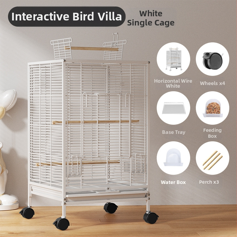 Paukščių narvelis Naujo stiliaus kryžius Šilkinis Buitinis Papūgos Tigro Odos Bijūnas Xuan Feng Varnėnas Gyvas Paukštis Maža Saulė Speciali Didelė Vila