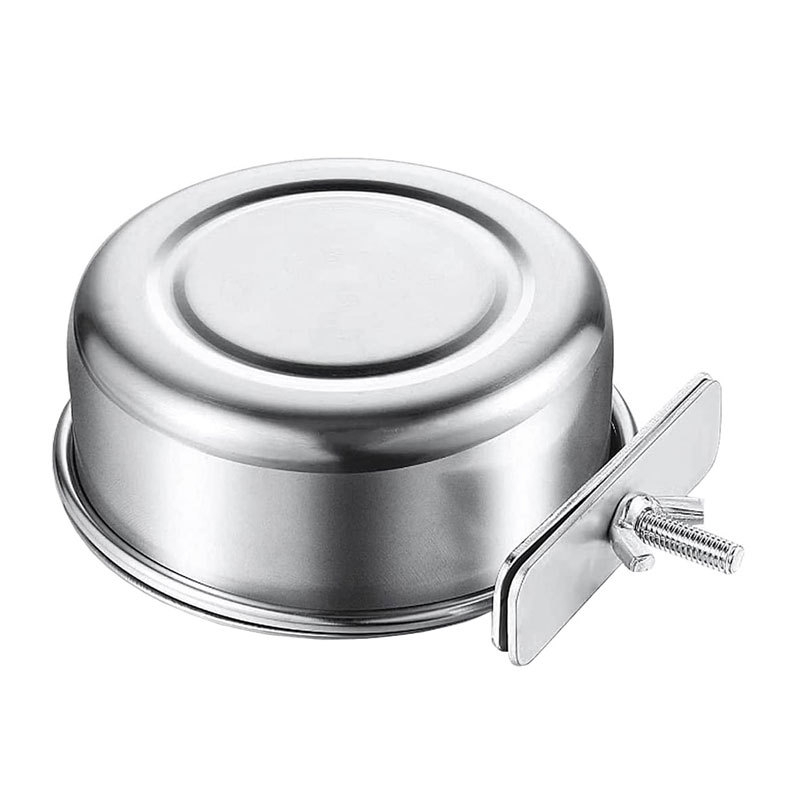 Лежанка за храна от неръждаема стомана за папагали, кутия за храна, купа за храна, купа за вода, чаша за храна, корито за храна, специална неръждаема стомана за птици