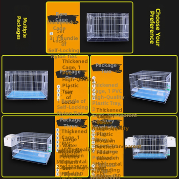 Naujas didelis, paryškintas, silpnas cinkuotas veisimo narvas, bijūnų papūgų paukščių narvas, „Xuanfeng“ vabalų balandžių didelis paukščių narvas
