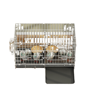 Suur kahekihiline kokkupandav tuvikasvatuspuur vaheseina ja tarvikutega tuvidele, kana- ja küülikupuuridele