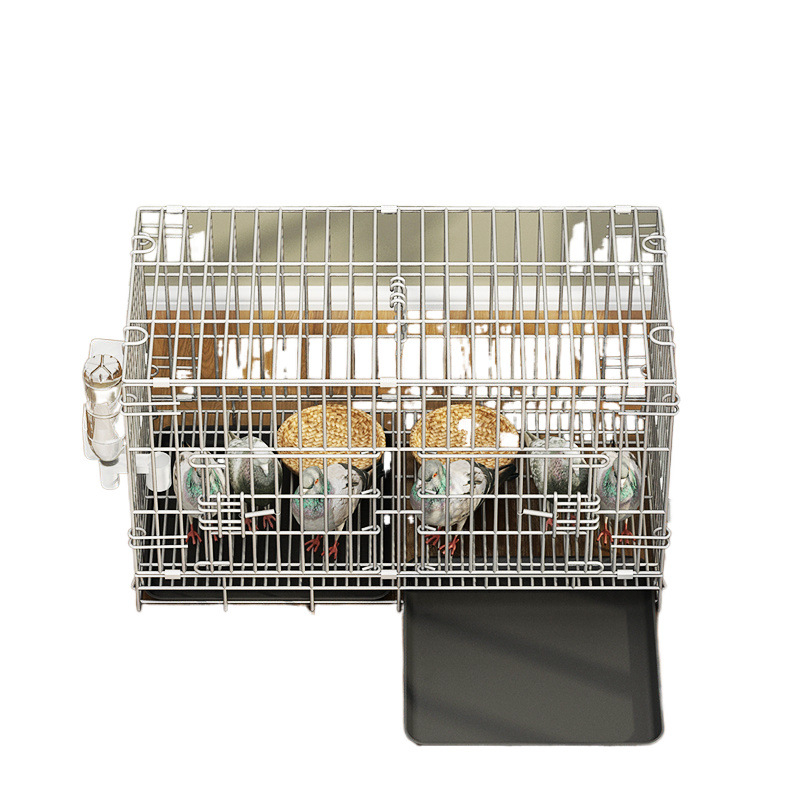 Suur kahekihiline kokkupandav tuvikasvatuspuur vaheseina ja tarvikutega tuvidele, kana- ja küülikupuuridele