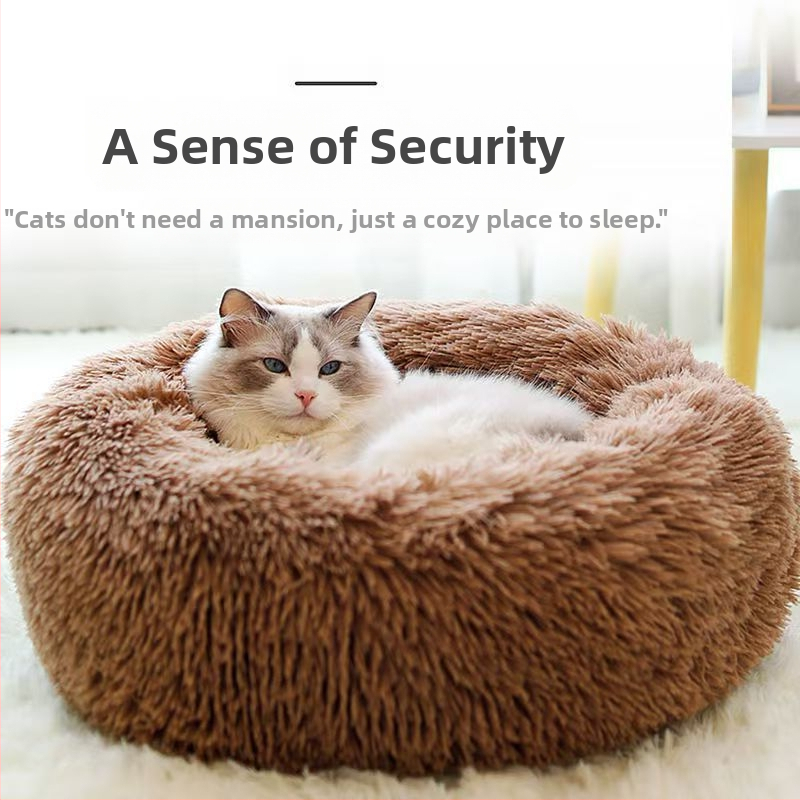 Výška zahusteného mačacieho hniezda Zimná teplá posteľ pre domáce zvieratá Four Seasons Univerzálna chovateľská stanica Deep Sleep Zimné potreby Mačacia podložka
