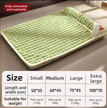 Χαλί ύπνου για γάτες και σκύλους, διαθέσιμο, αφαιρούμενο και πλενόμενο χαλάκι ρείθρου Four Seasons, Universal Pet Bed, χειμερινό ζεστό χαλάκι ύπνου για γάτες