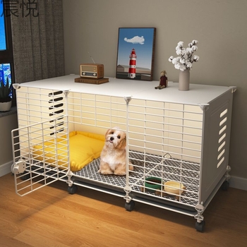 Koerapuur väikestele koertele kodu siseruumides kenneli tualett integreeritud talvine soe koeratara teddy bichoni koerapuur