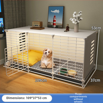 Koerapuur väikestele koertele kodu siseruumides kenneli tualett integreeritud talvine soe koeratara teddy bichoni koerapuur