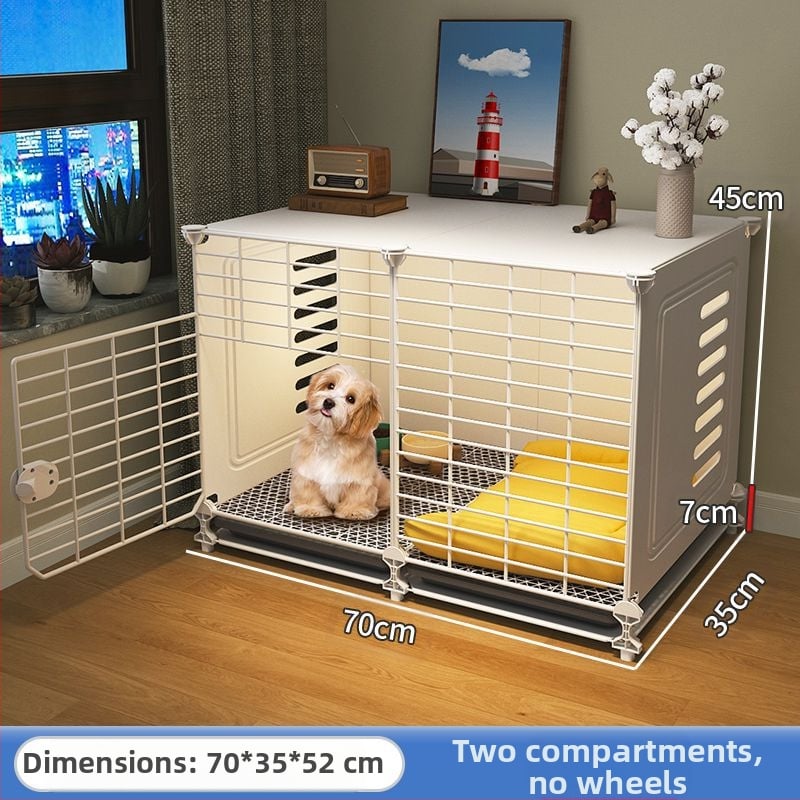 Koerapuur väikestele koertele kodu siseruumides kenneli tualett integreeritud talvine soe koeratara teddy bichoni koerapuur