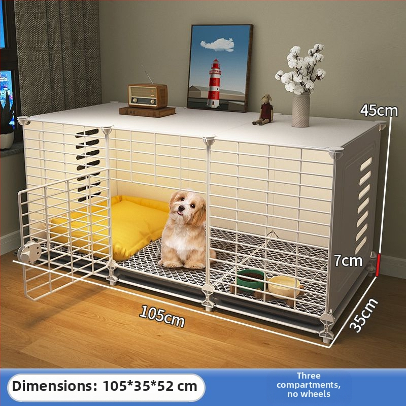 Koerapuur väikestele koertele kodu siseruumides kenneli tualett integreeritud talvine soe koeratara teddy bichoni koerapuur