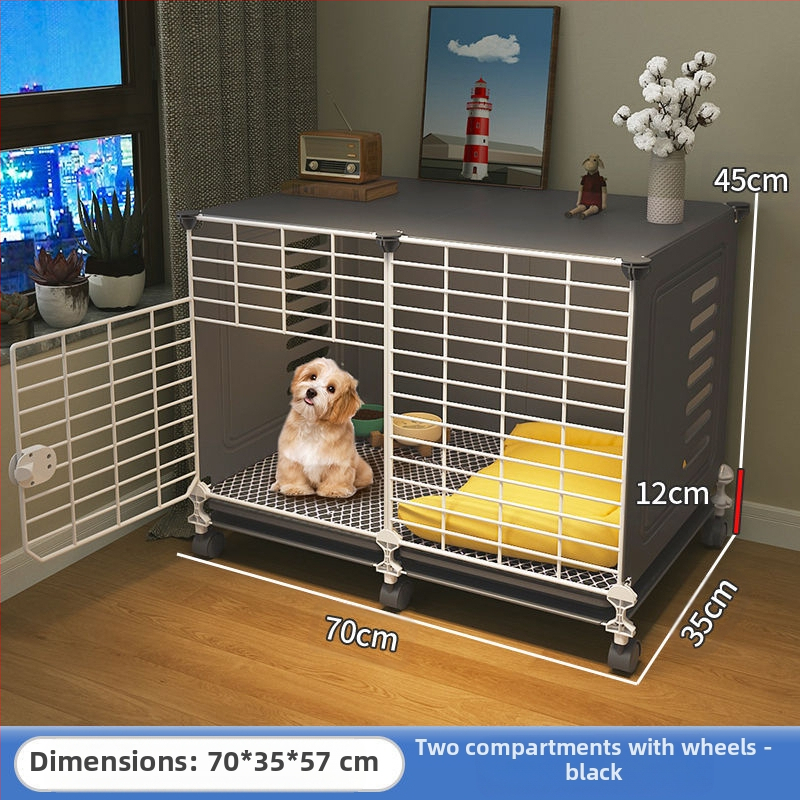 Koerapuur väikestele koertele kodu siseruumides kenneli tualett integreeritud talvine soe koeratara teddy bichoni koerapuur