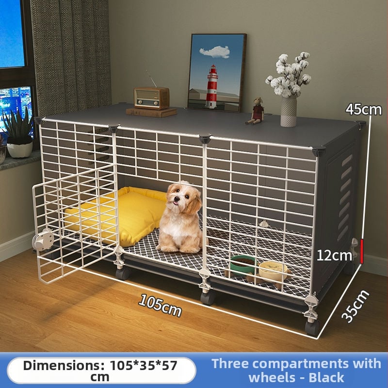 Koerapuur väikestele koertele kodu siseruumides kenneli tualett integreeritud talvine soe koeratara teddy bichoni koerapuur