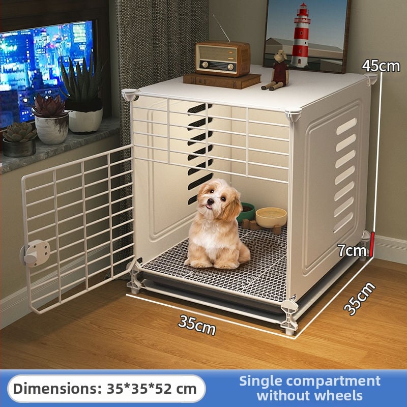 Koerapuur väikestele koertele kodu siseruumides kenneli tualett integreeritud talvine soe koeratara teddy bichoni koerapuur