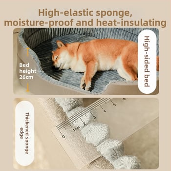 Kutyakennel minden évszakra, nagytestű golden retriever kutyáknak, nyári kutyaágy, kanapé, kisállat nyári kennel, kutyaszőnyeg alváshoz