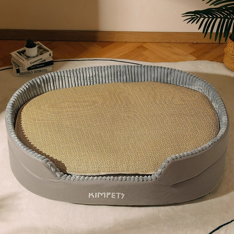 Kutyakennel minden évszakra, nagytestű golden retriever kutyáknak, nyári kutyaágy, kanapé, kisállat nyári kennel, kutyaszőnyeg alváshoz