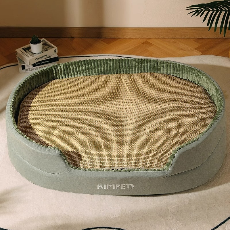 Kutyakennel minden évszakra, nagytestű golden retriever kutyáknak, nyári kutyaágy, kanapé, kisállat nyári kennel, kutyaszőnyeg alváshoz