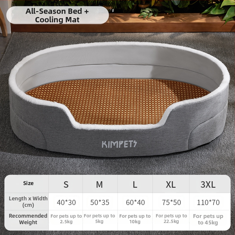 Kutyakennel minden évszakra, nagytestű golden retriever kutyáknak, nyári kutyaágy, kanapé, kisállat nyári kennel, kutyaszőnyeg alváshoz