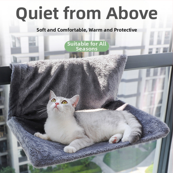 Αιώρα γάτας Οικιακός στάβλος Χειμερινός ζεστός κρεμαστός αφαιρούμενος και πλενόμενος πτυσσόμενος σκελετός αναρρίχησης γάτας Κατασκευαστής τώρα