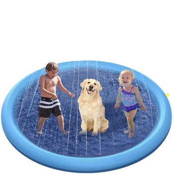 Spot Pet Purškiamas Kilimėlis Naminių gyvūnėlių Šunų Baseino Sulankstoma Valymo Vonia Baseinas Vaikams Šunims Lauko Vandens Kilimėlis