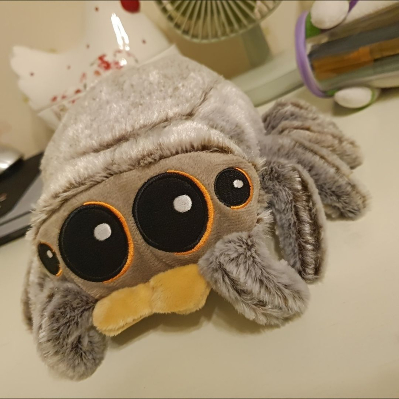 Väike ämblik Lucas Palus mänguasi Putukahüppeämbliku nukk Laste Palus mänguasi