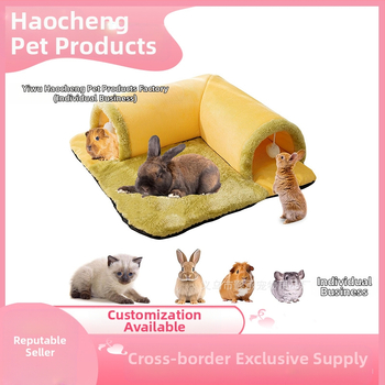 Cuib de pisică, cuib de hamster, cuib de porc de Guineea, sac de miere pentru hamster, Cyrus Dutch Pigs, cuib de evitare în formă de L, tunel de joc pentru iepuri