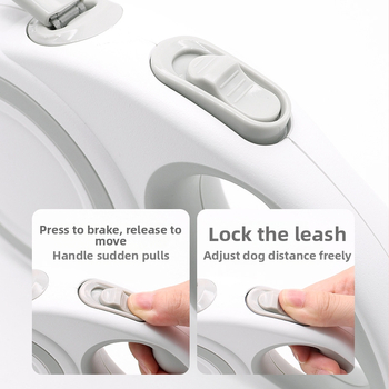 Lemmikloomade automaatne teleskoopveojõuköis koertele, kes lähevad välja, plahvatuskindel veojõuköis keskmistele ja suurtele koertele, koerte jalutuskäigu köie tarvikud