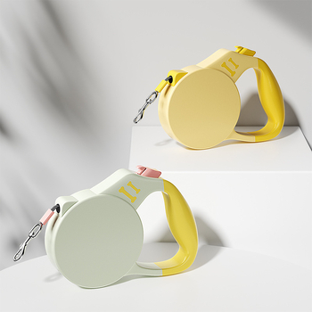 Käeshoitav lemmikloomarihm väikestele ja keskmise suurusega koertele, automaatne sissetõmmatav koerajalutusrihm, plahvatuskindel 3/5M jalutusrihm