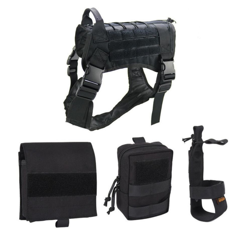 [1190 inimese kiidusõna] Veojõuköis, koerte taktikaline rinnarihmaga vesti kaelarihm hobuste ja koerte treenimiseks