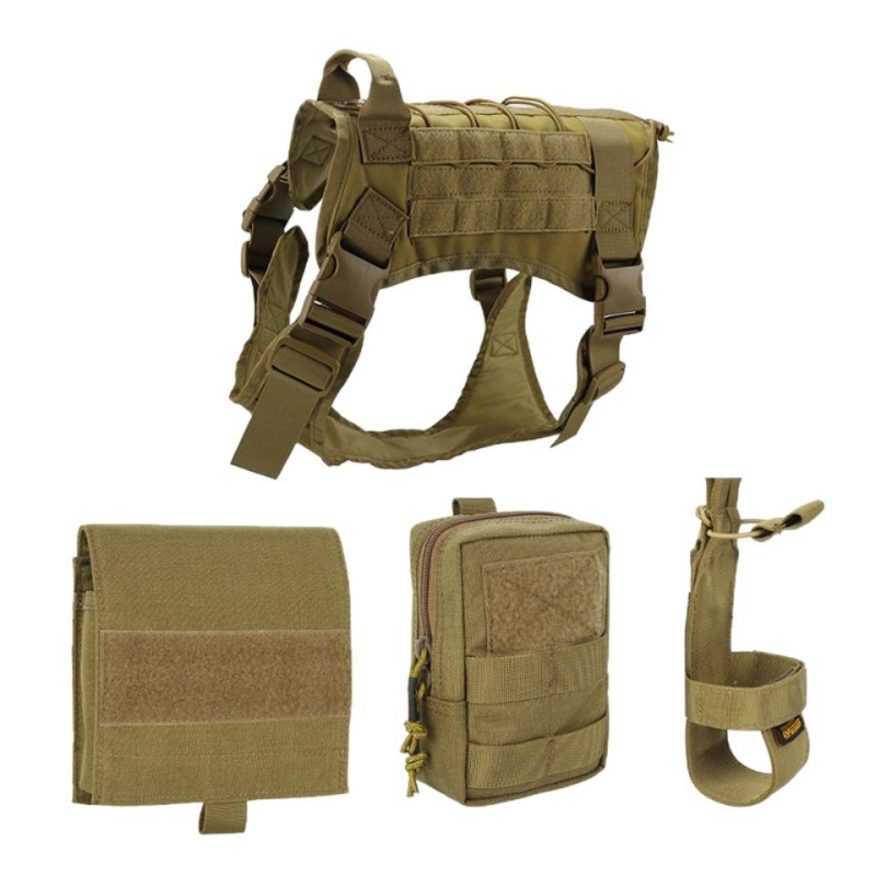 [1190 inimese kiidusõna] Veojõuköis, koerte taktikaline rinnarihmaga vesti kaelarihm hobuste ja koerte treenimiseks