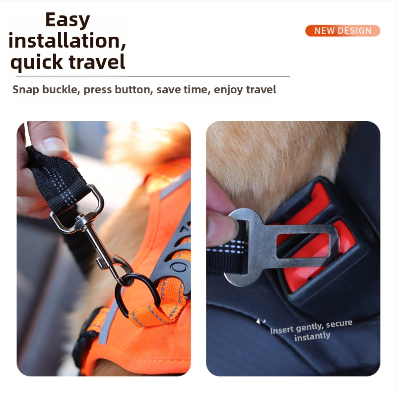 Трансгранични експлозии Въже за теглене на домашни любимци и автомобили Въже за безопасност за кучета Регулируемо въже за безопасност Въже за теглене на кучета