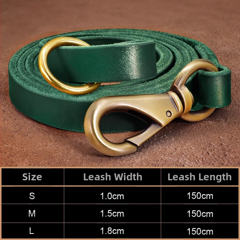 Kutyanyakörv, húzókötél, marhabőr, kutyamárka, gravírozás, veszteséggátló, arany-retriever, középső és nagytestű kutyáknak való nyakgyűrű