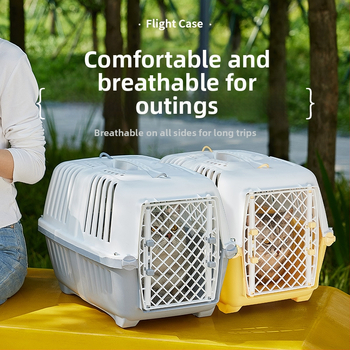 Νέο χονδρικό κουτί αέρα για κατοικίδια μεγάλη φορητή τσάντα κατοικίδιων ζώων με θήκη μεταφοράς αέρα για φορητό κουτί κατοικίδιων ζώων